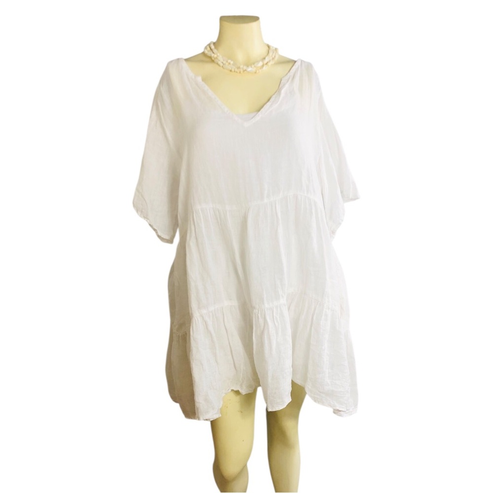 Joie White Linen Top